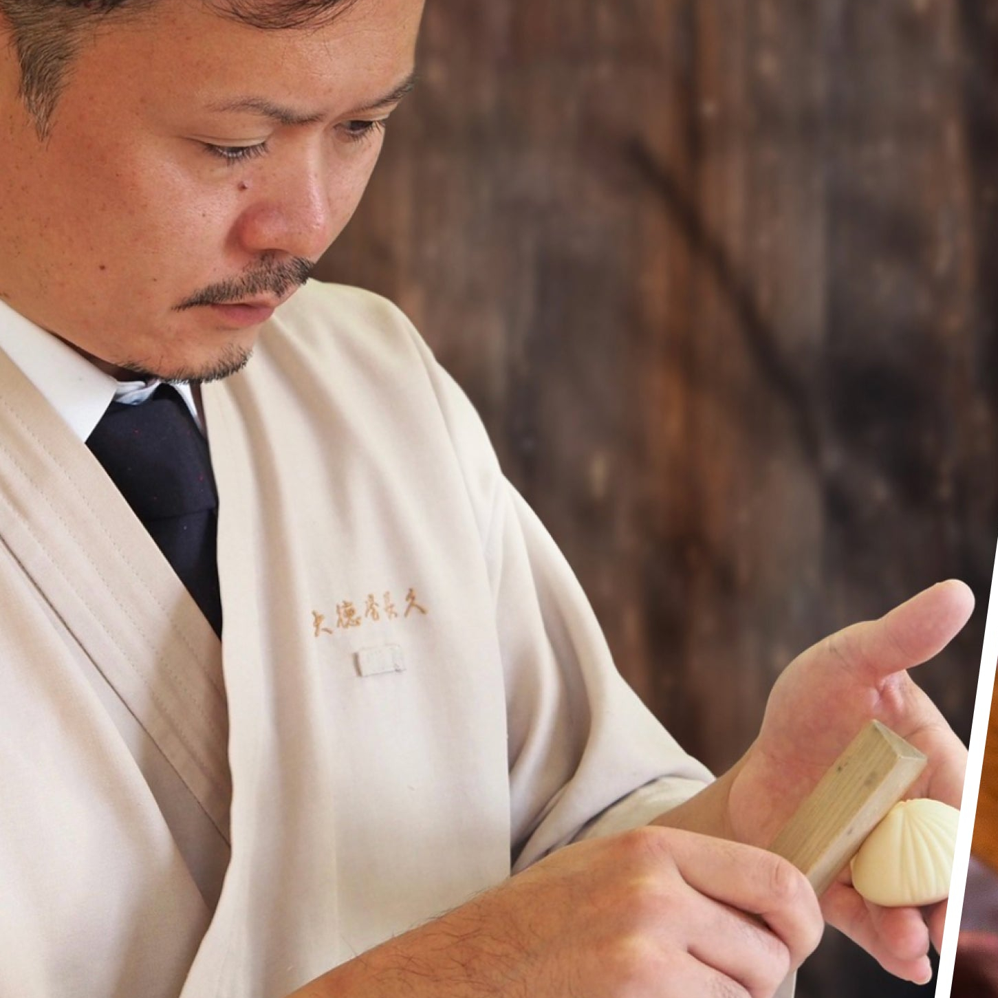 300-year heritage craftsman from Daitokuya Chokyu