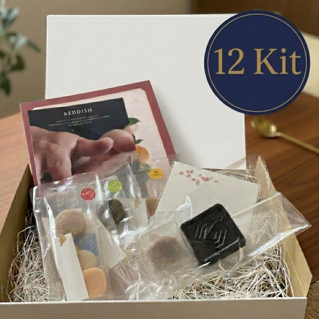 Family Pack with wagashi pieces